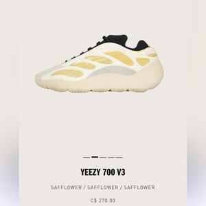Adidas Yeezy 700 Safflower